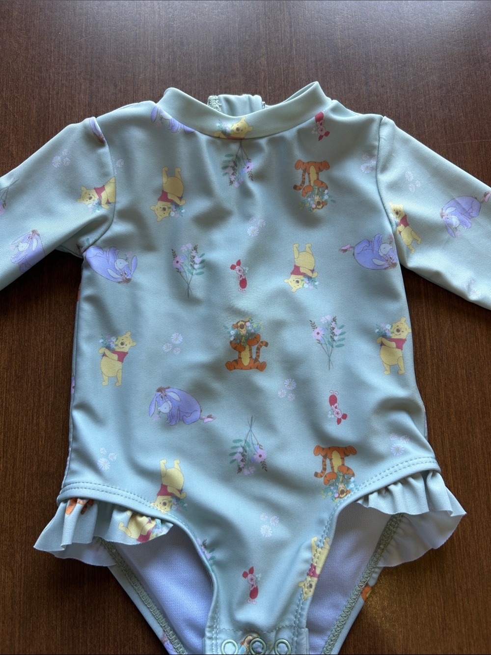 Disney baby One-Piece Swimsuit with Winnie the Pooh Characters NEW size 6 months